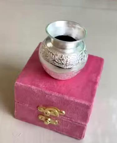 Silver Kalash Miniature (Size: 4 inch)
